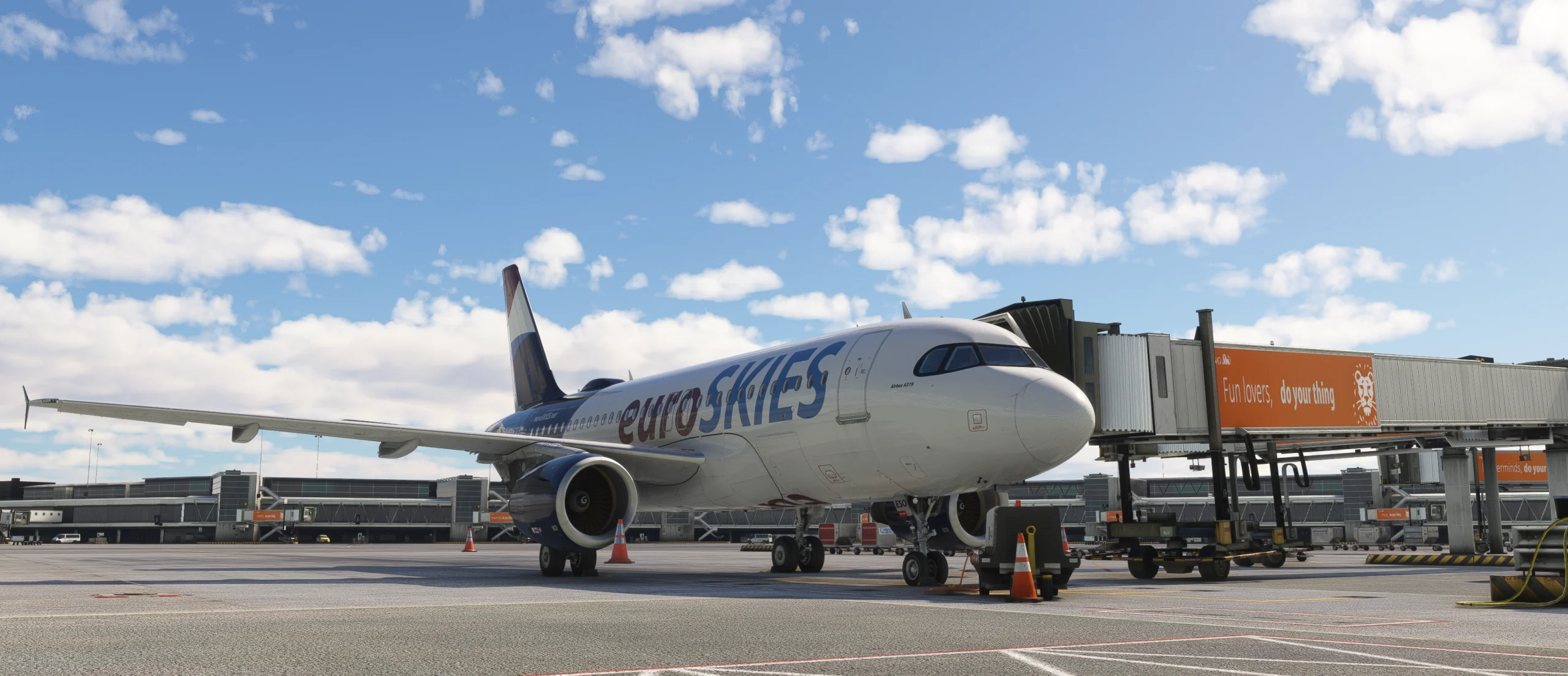 euroSKIES virtuelle Airline Fenix Airbus A319